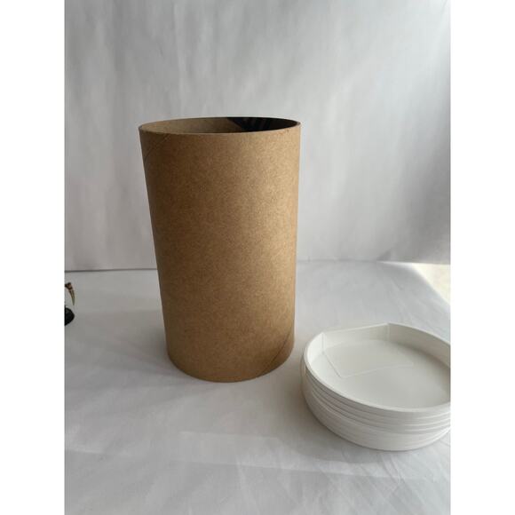 Pack of 20 - Kraft Mailing Tubes with End Caps - 3"x4" - Eco-Friendly - Picture 5 of 10